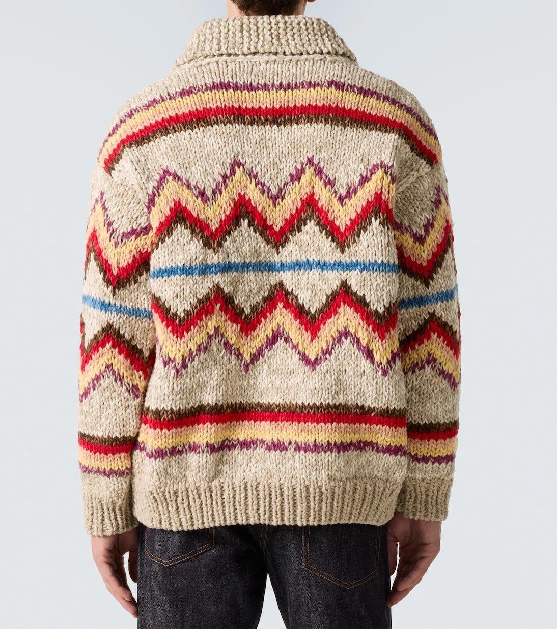 Visvim - Wool and cashmere jacquard cardigan