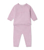 Cotton-Cashmere Loana Top and Trousers Set (1-18 Months)