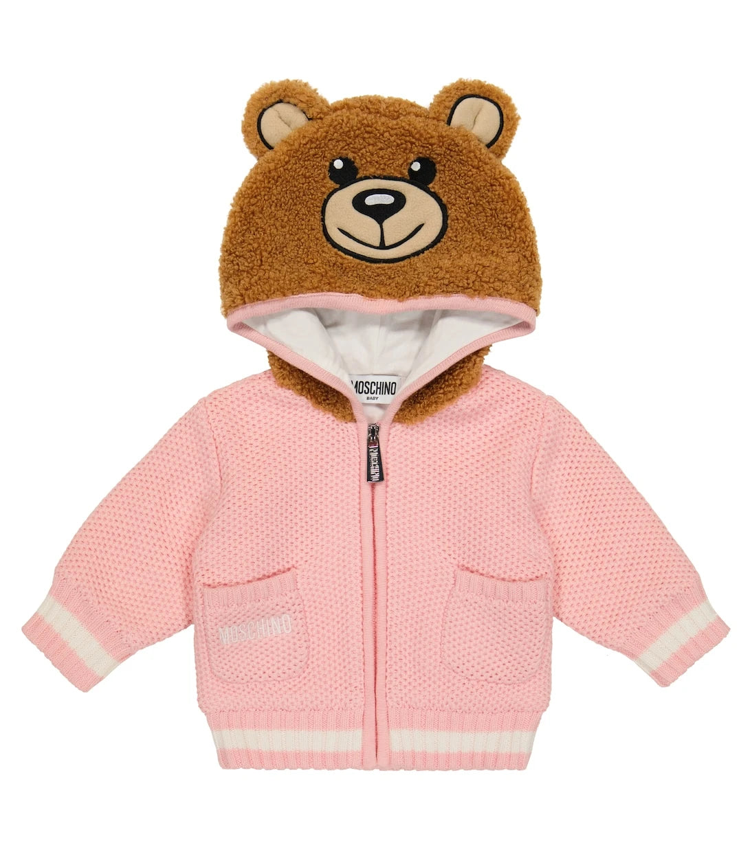 Moschino Kids - Baby Teddy Bear cardigan