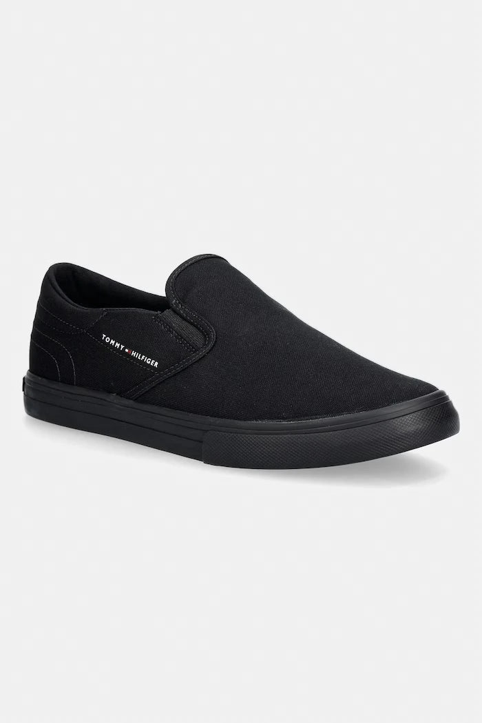 Tommy Hilfiger VULC CORE SLIP ON alçak erkek spor ayakkabı