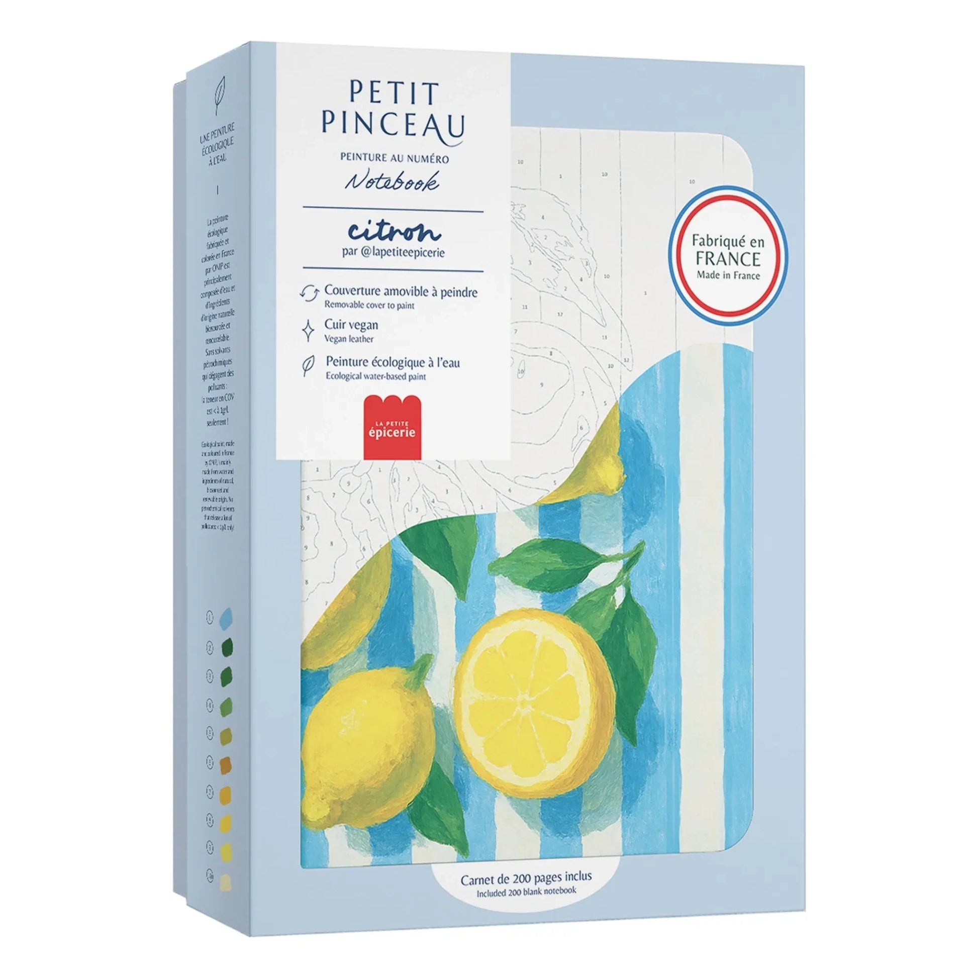 La Petite Épicerie - Notebook to paint - Lemons