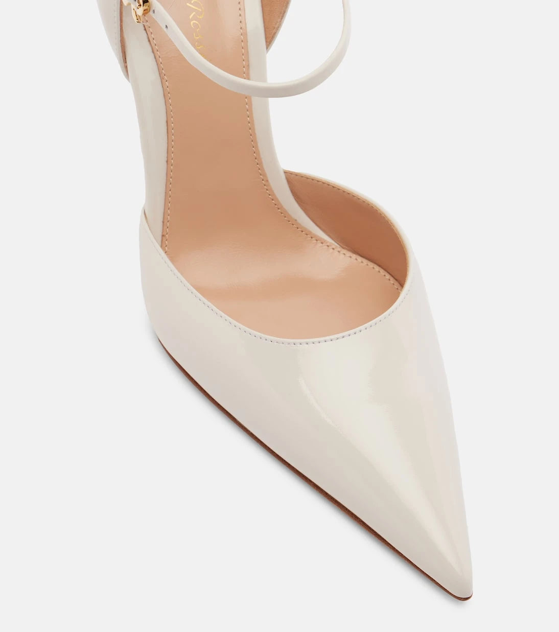 Gianvito Rossi - Sofia D'Orsay patent leather pumps
