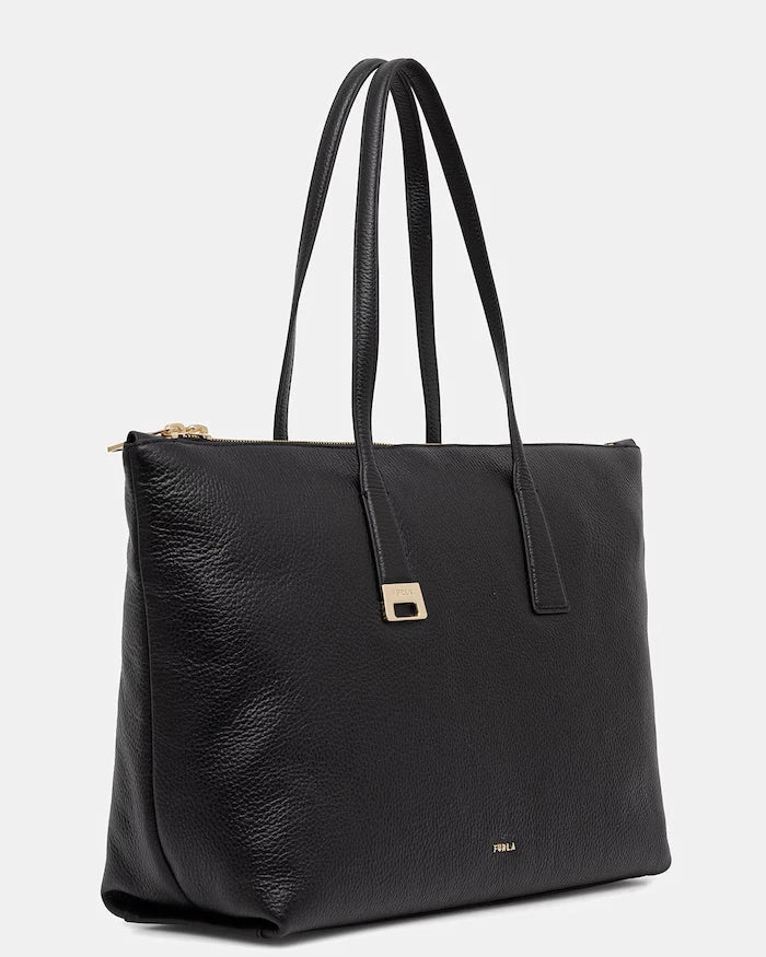 Furla шопинг чанта дамска от кожа Olivia L Tote