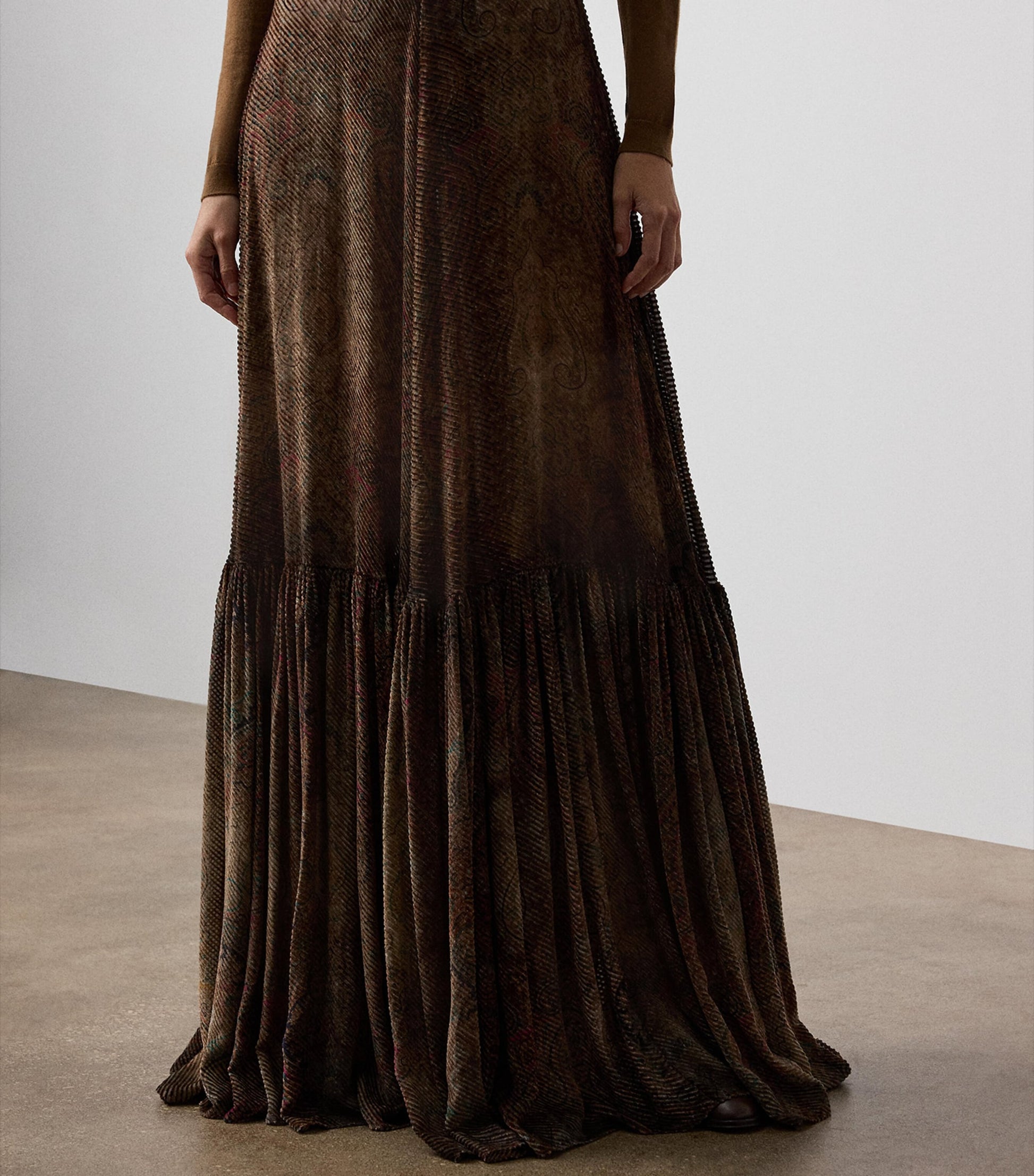 Velvet Devoré Carlita Maxi Skirt