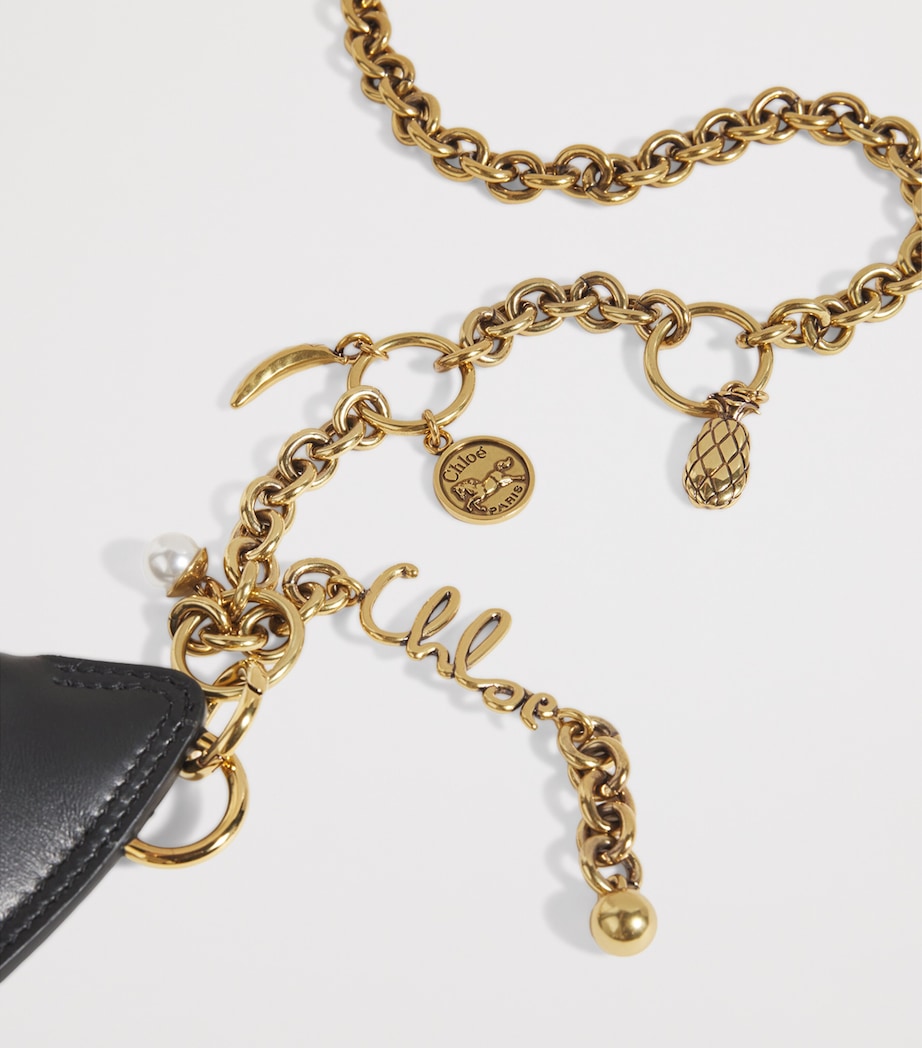 Chloé Leather Half-Moon Shoulder Bag