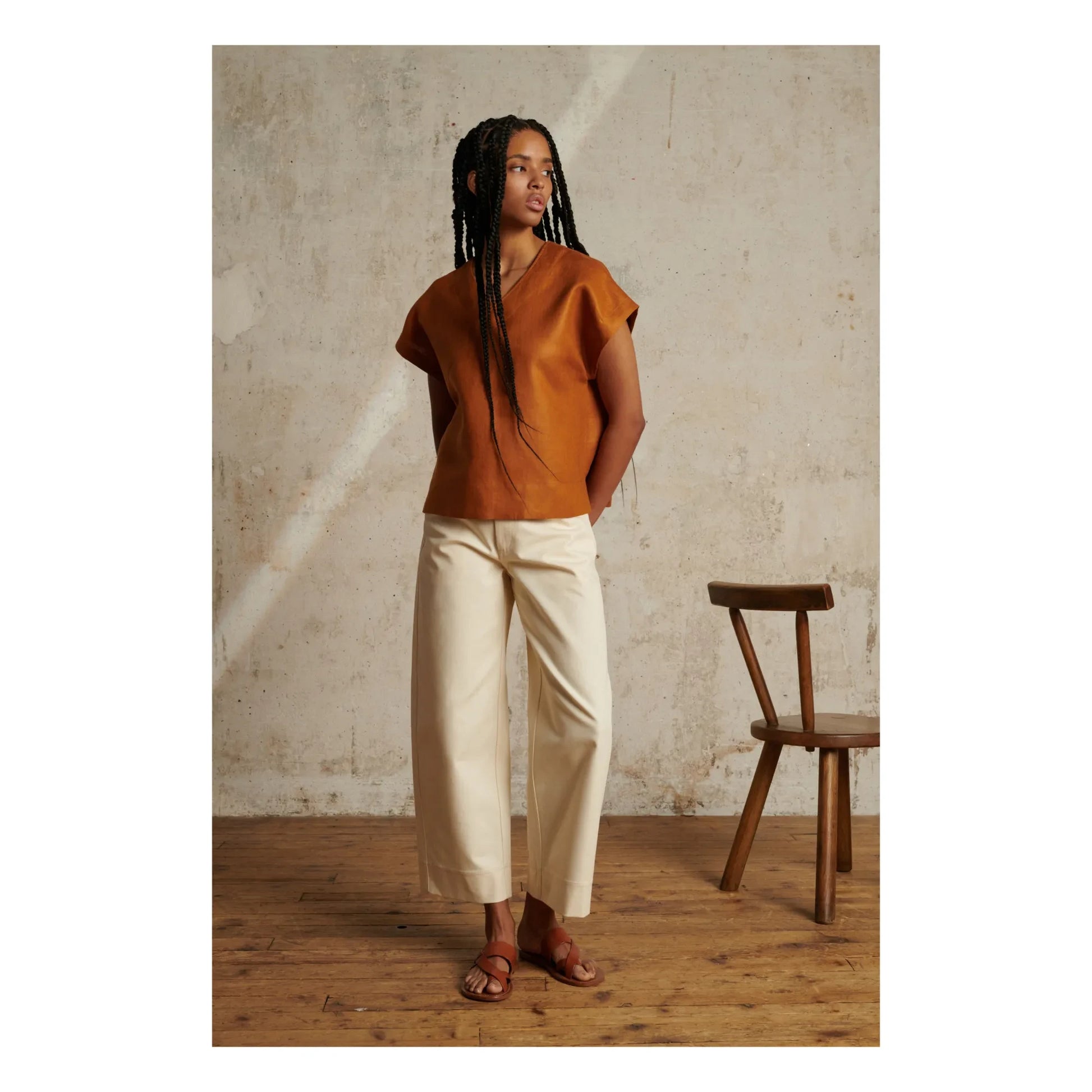 Soeur - Maldives Leather  Sandals  | Brown