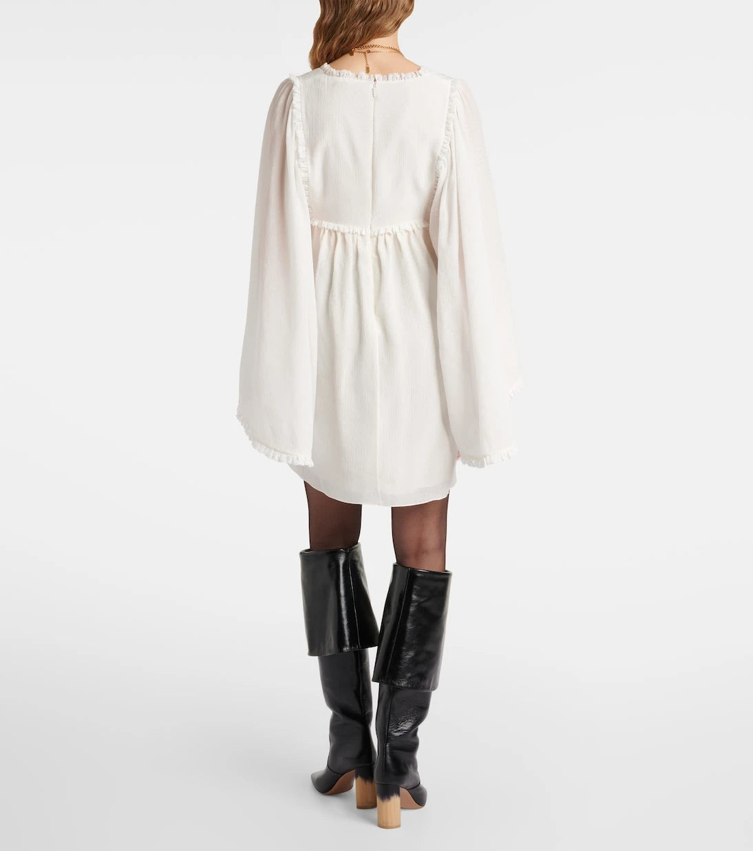 Chloé - Silk crêpe minidress