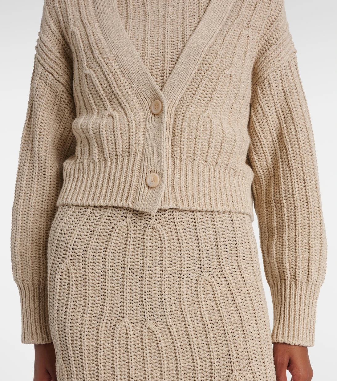 Max Mara - Stelvio linen and cotton cardigan