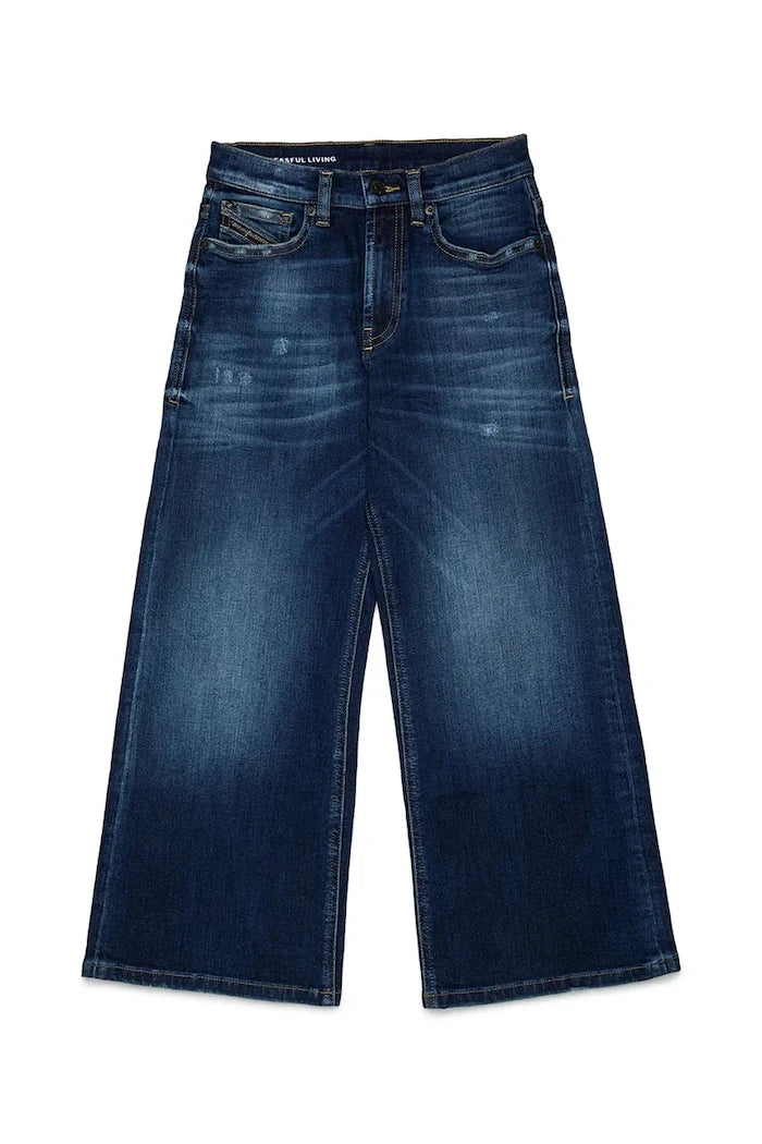 Diesel D-ARGJX-J TROUSERS çocuklar için straight jean pantolon