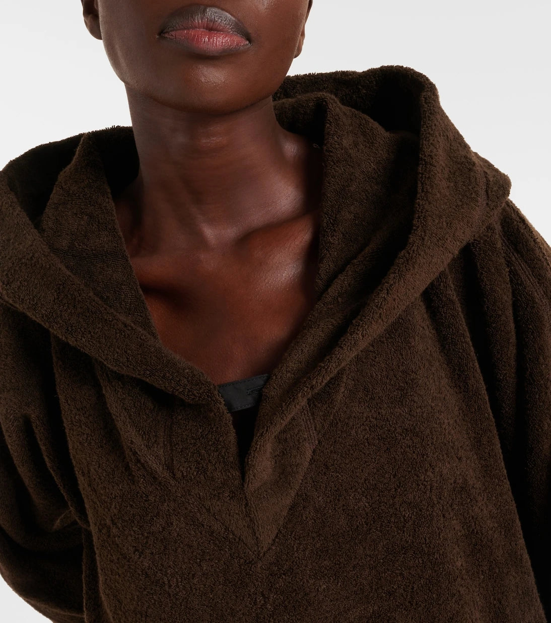 Alaïa - Cotton terry hoodie