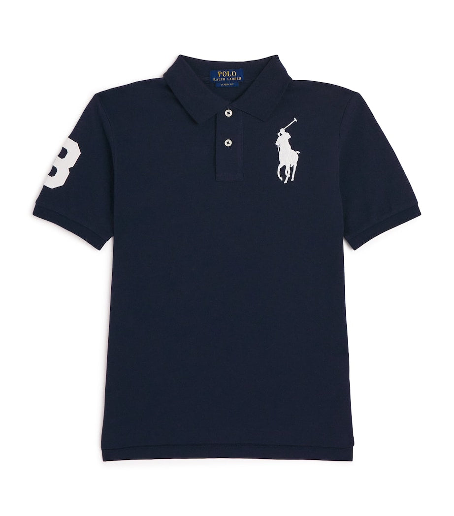 Cotton Big Polo Pony Polo Shirt (6-14 Years)