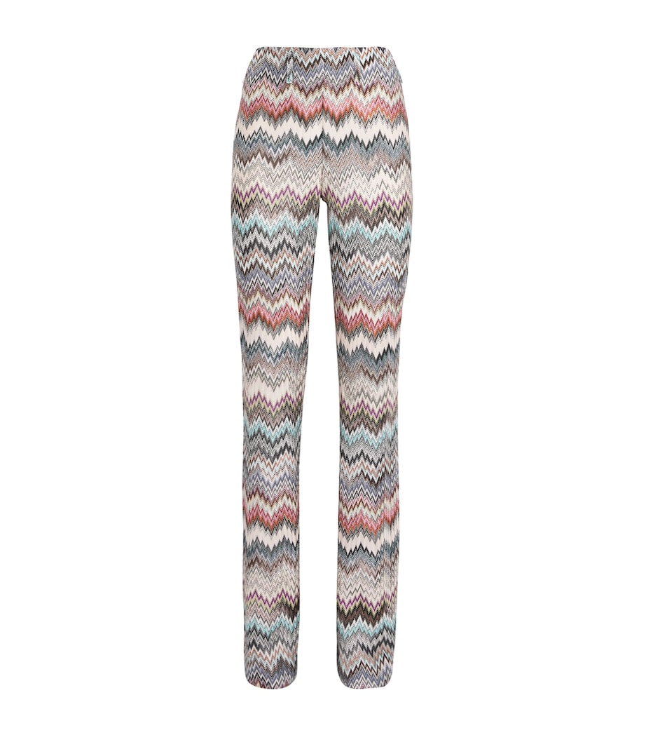 Missoni Multi Zigzag Flared Trousers