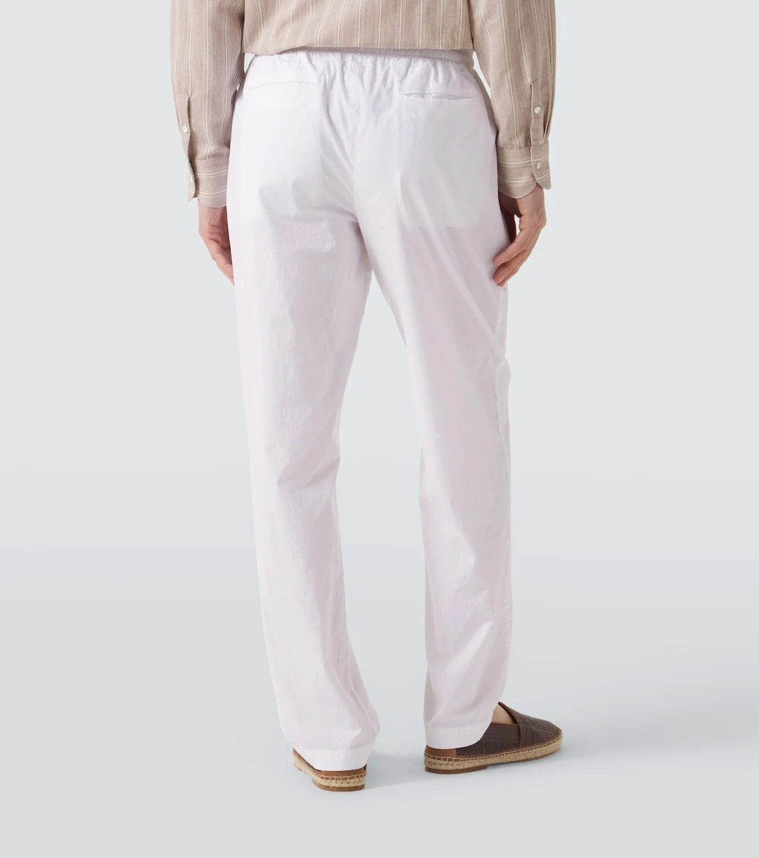 Fedeli - Cotton-blend straight pants