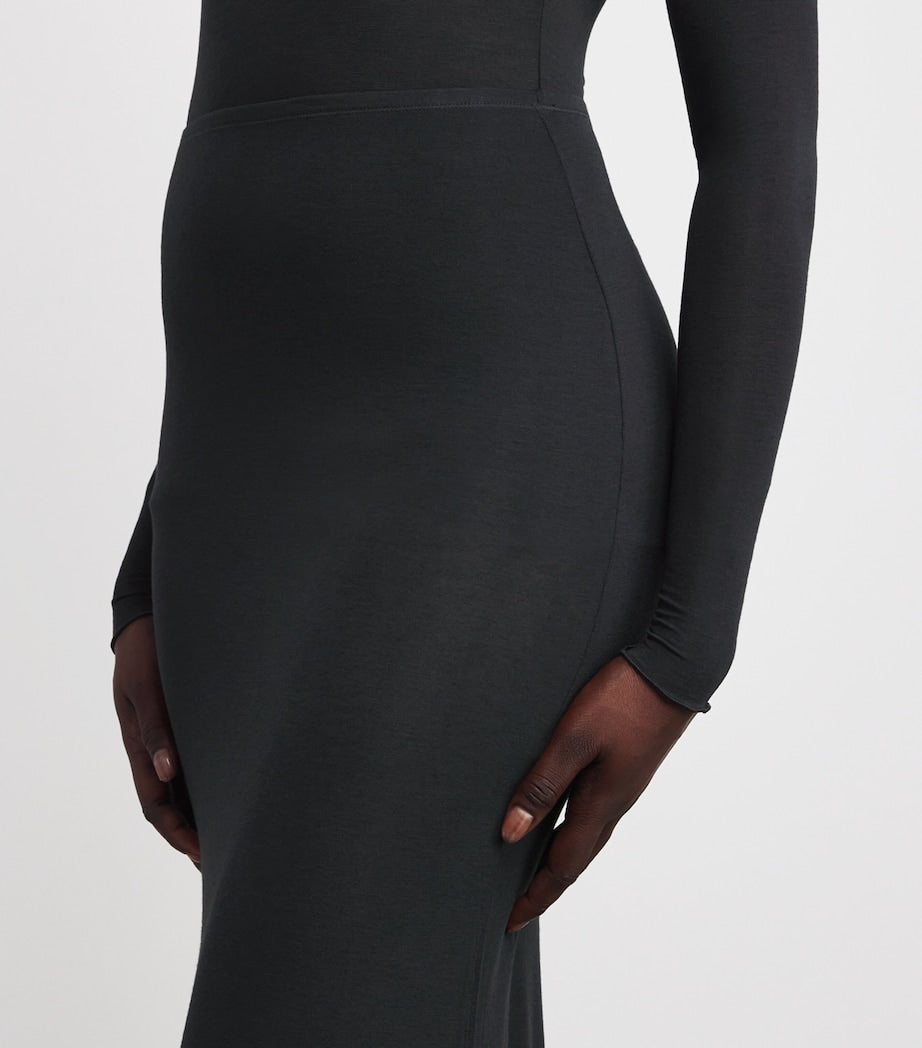 Sheer Modal Maxi Skirt