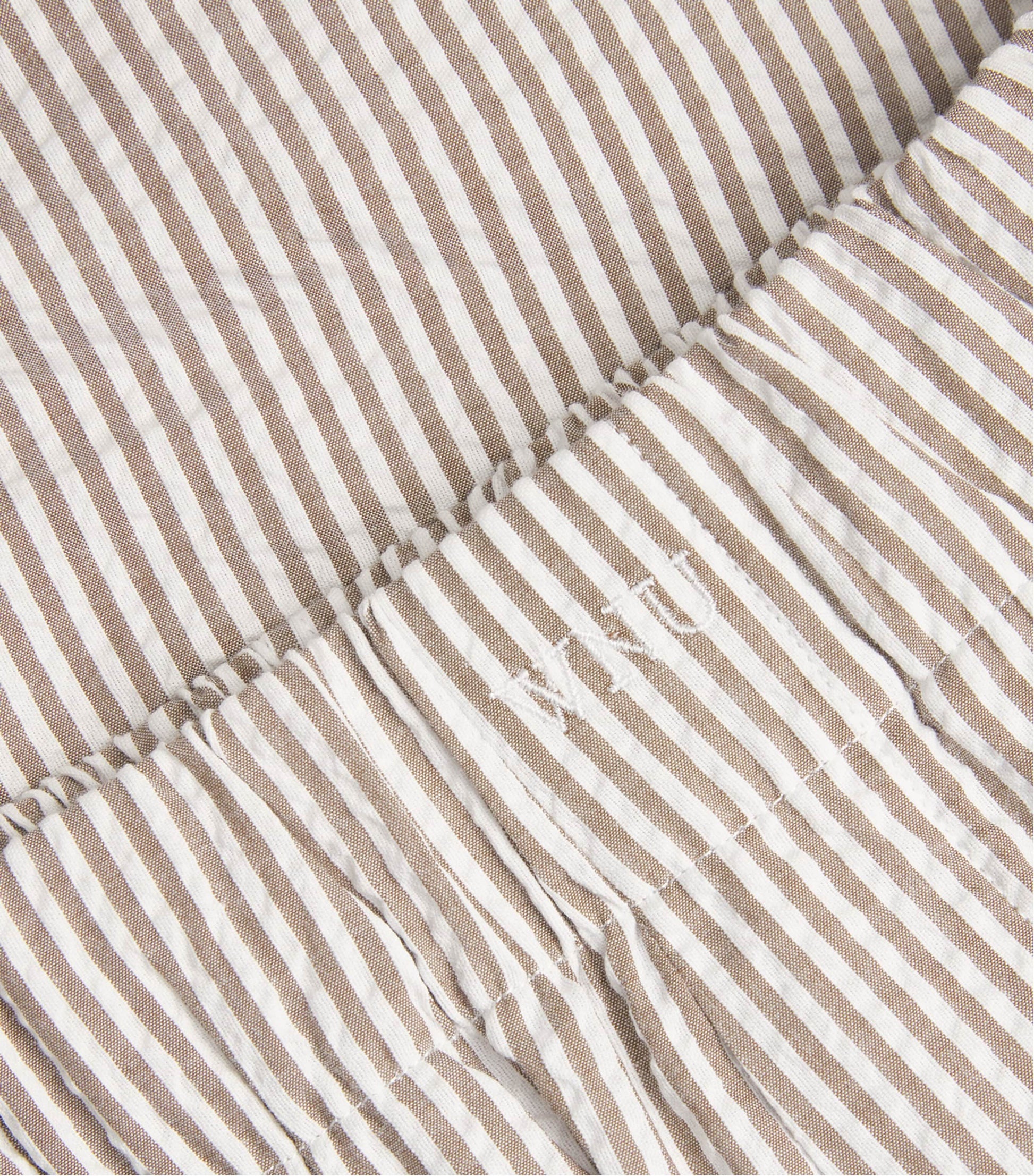 Cotton Striped Seersucker Boxer Shorts