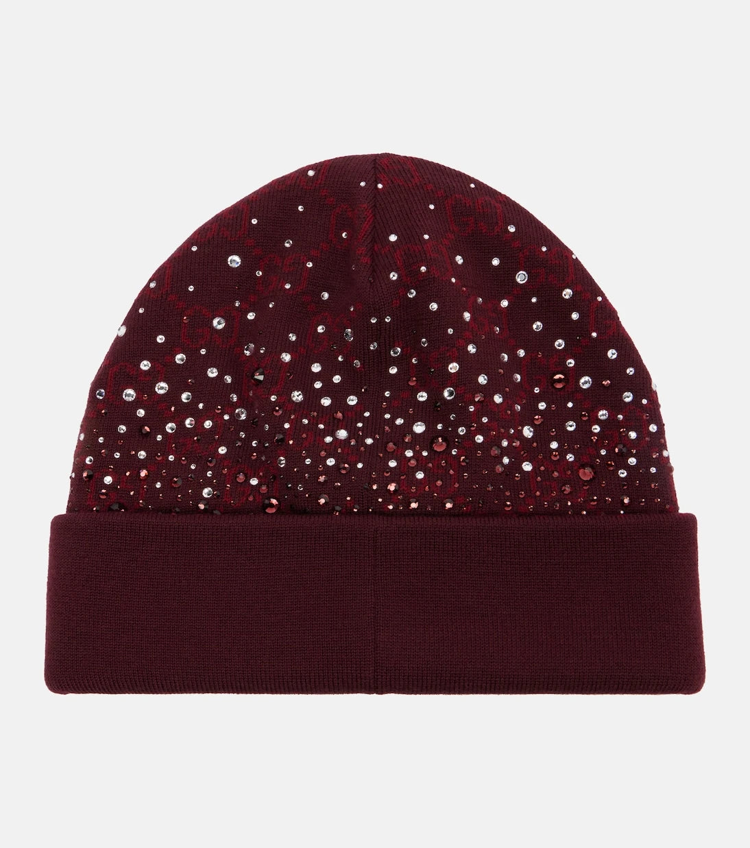 Gucci - GG crystal-embellished wool beanie