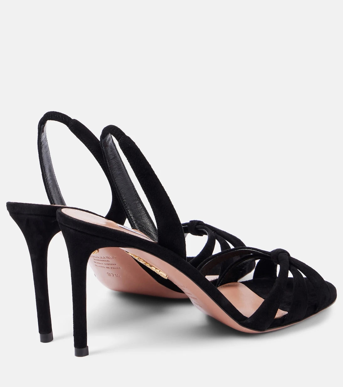 Aquazzura - صندل تاتي 85 من الشمواه