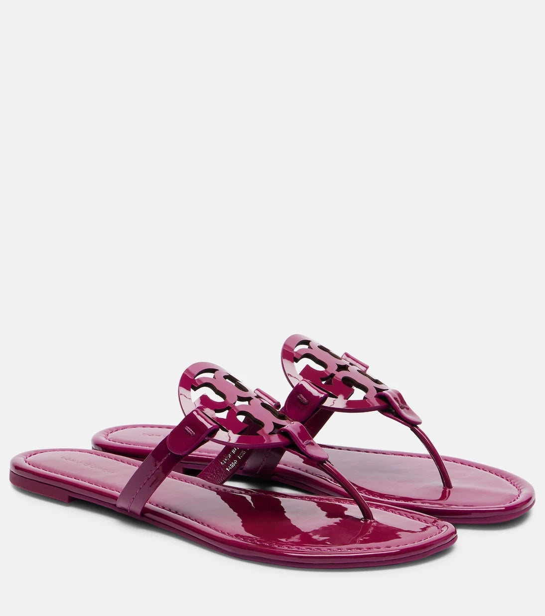 Tory Burch - Miller patent leather thong sandals