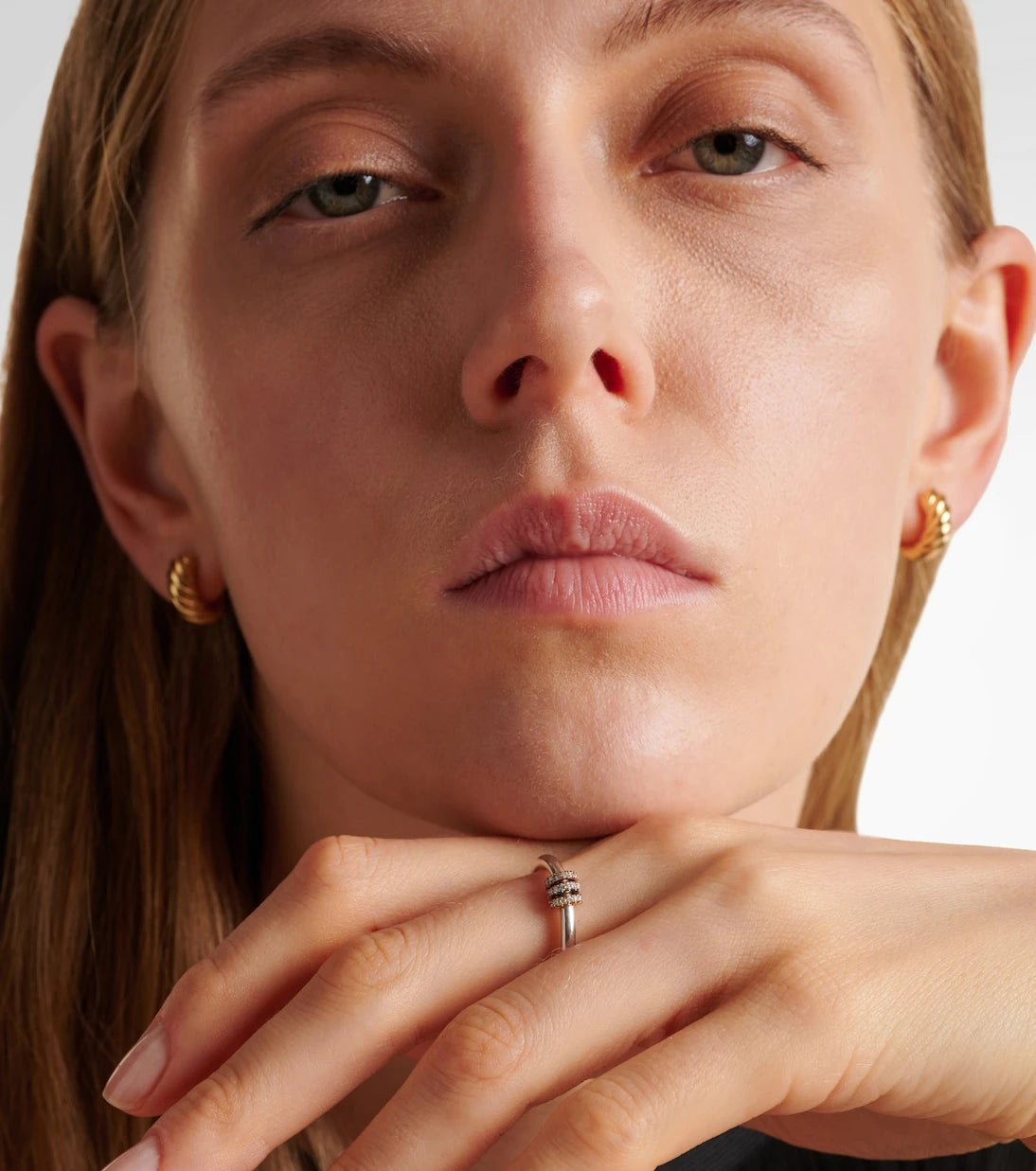 Spinelli Kilcollin - Sirius sterling silver and 18kt gold ring with diamonds