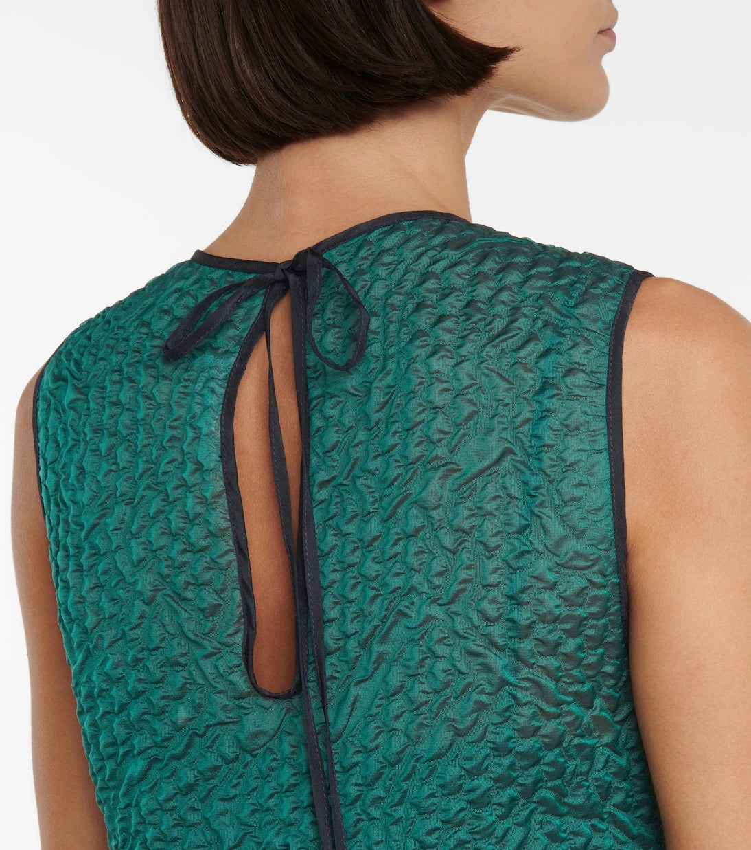 Victoria Victoria Beckham - Silk-blend cloqué minidress