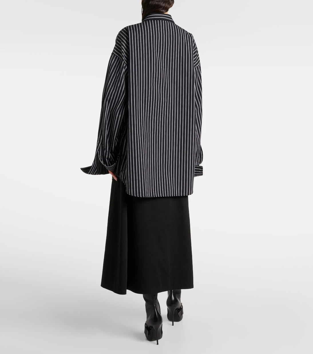 Balenciaga - Flatground striped cotton shirt