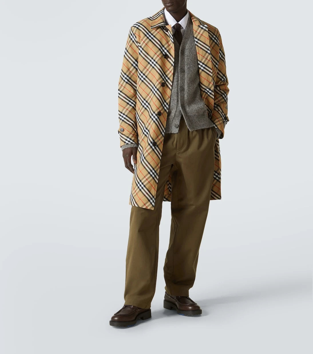 Burberry - Cotton straight pants