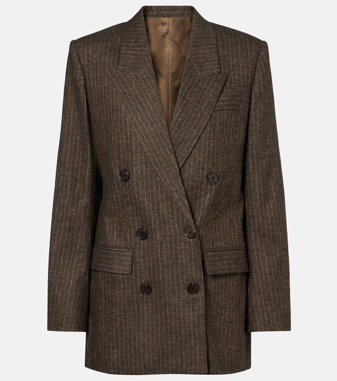 Isabel Marant - Jevima chalk stripe suit jacket