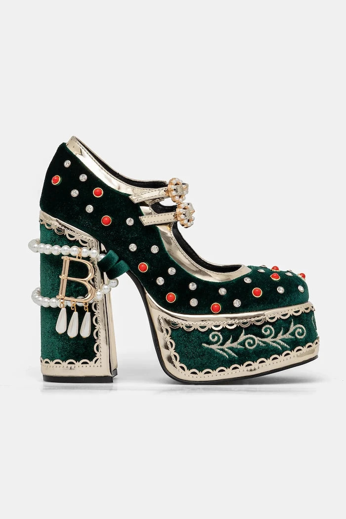 Kalın Topuklu Koi Footwear Ayakkabı