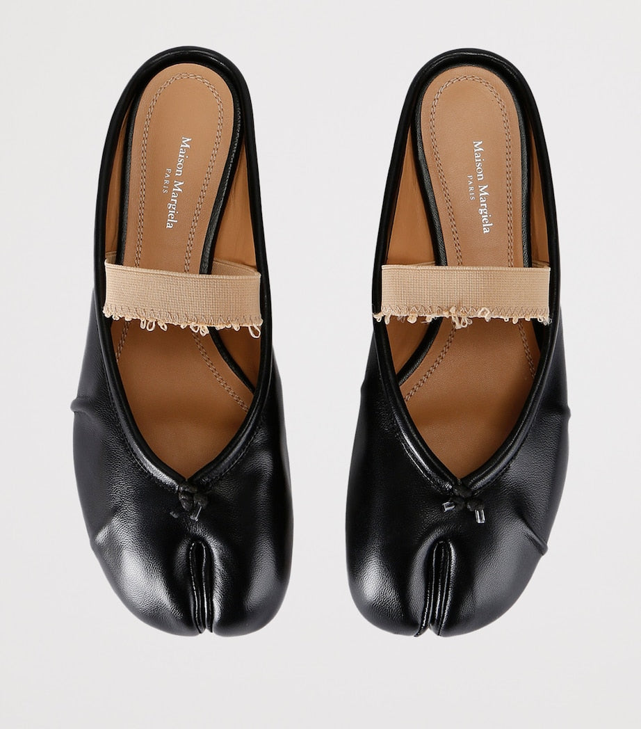 Maison Margiela Multi Leather Tabi Ballerina Mules