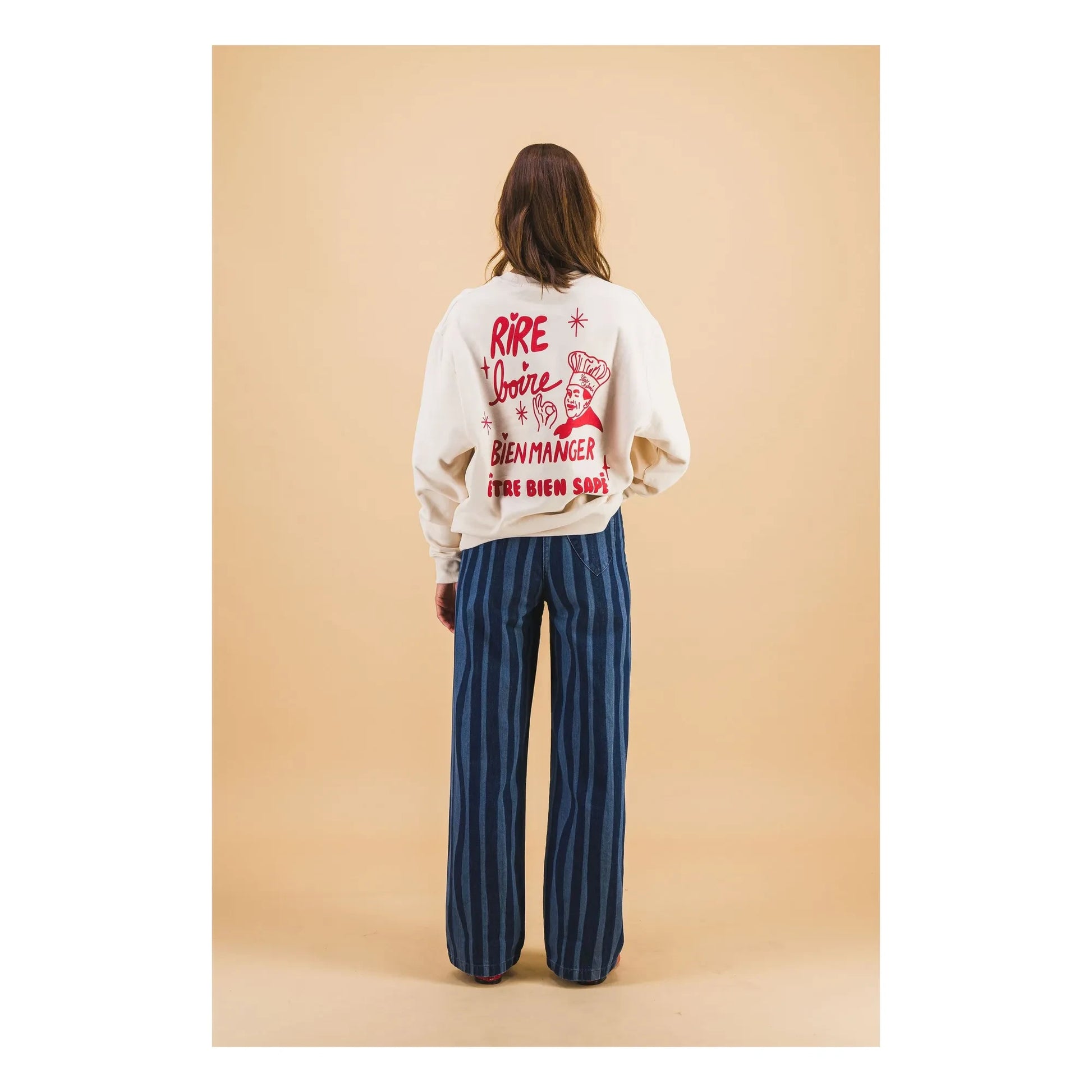 Elise Chalmin - Luigi Cotton Sweatshirt | Ecru