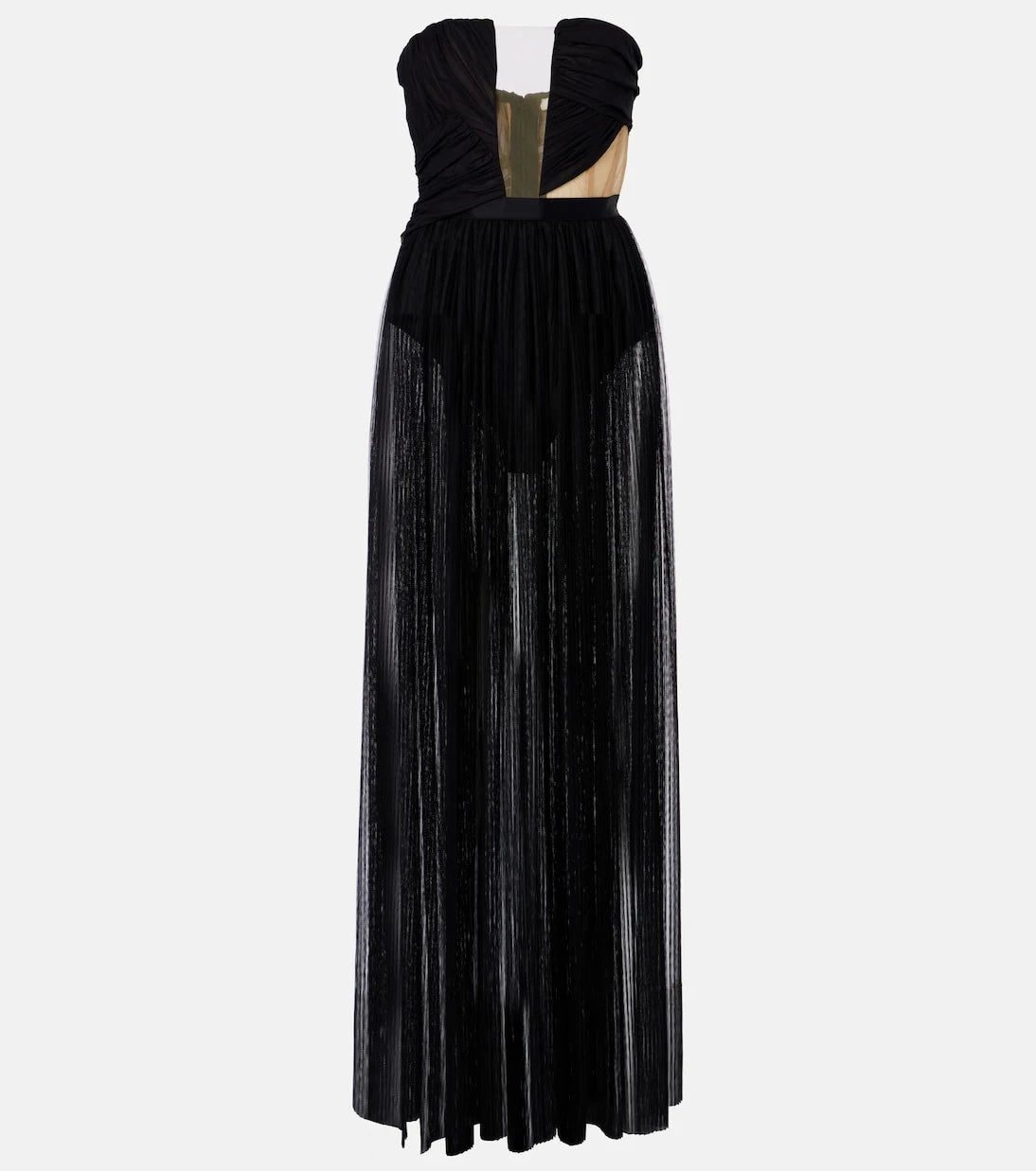 Nensi Dojaka - Semi-sheer gown