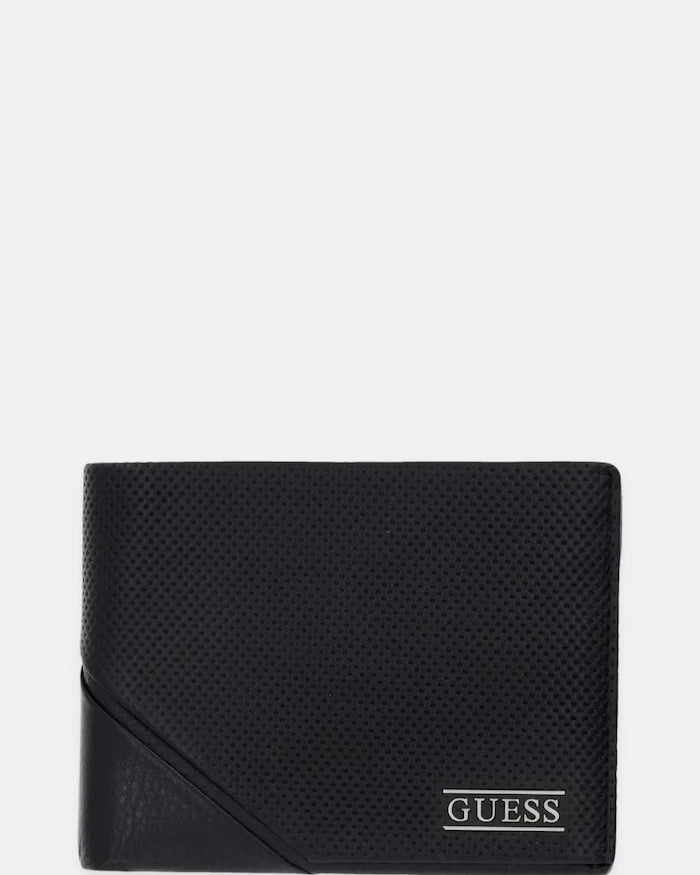 Guess Men's Leather Wallet BOSTON