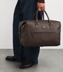 Grained Leather Duffle Bag