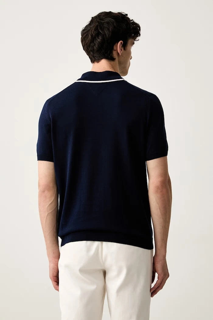 Tommy Hilfiger erkek pamuklu polo tişört