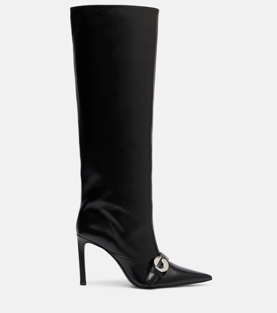 Coperni - Logo leather knee-high boots