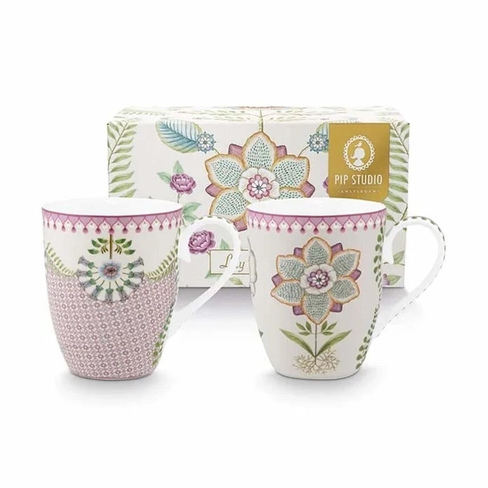 Комплект чаши Pip Studio Lily&Lotus 350 ml (2 броя)