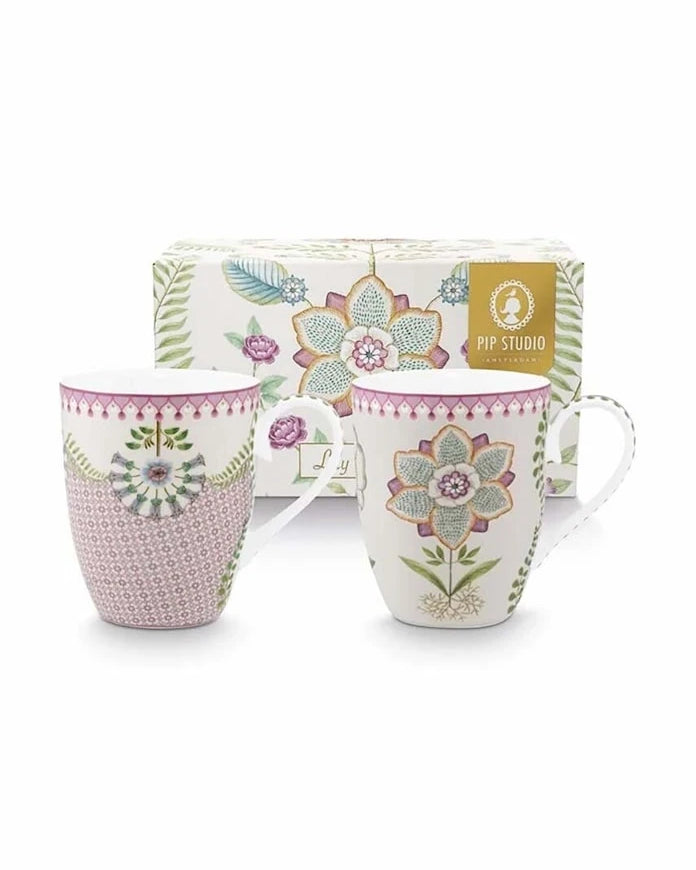 Комплект чаши Pip Studio Lily&Lotus 350 ml (2 броя)
