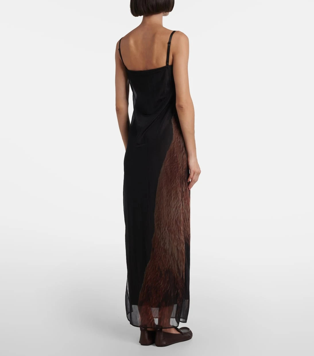 Acne Studios - فستان جيرسي ماكسي