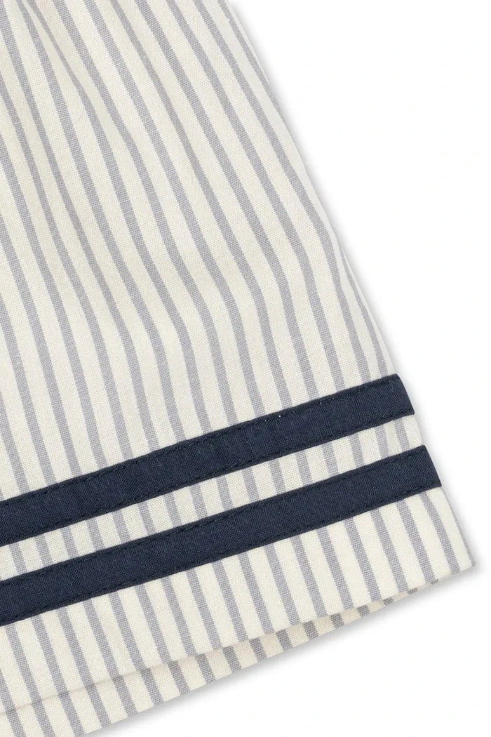 Konges Sløjd çocuklar için pamuklu kısa şort ALLIE SAILOR SHORTS GOTS