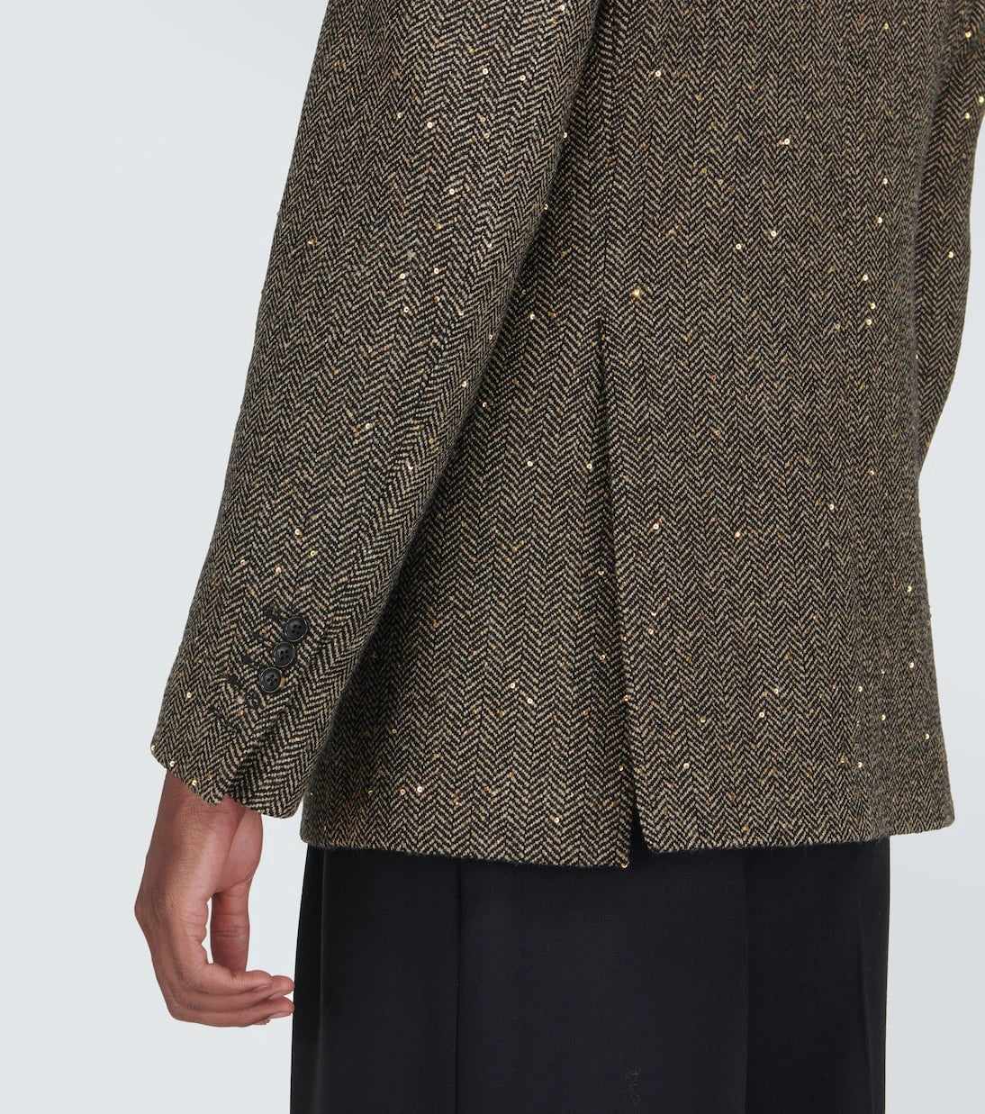 Winnie New York - Herringbone wool-blend jacket