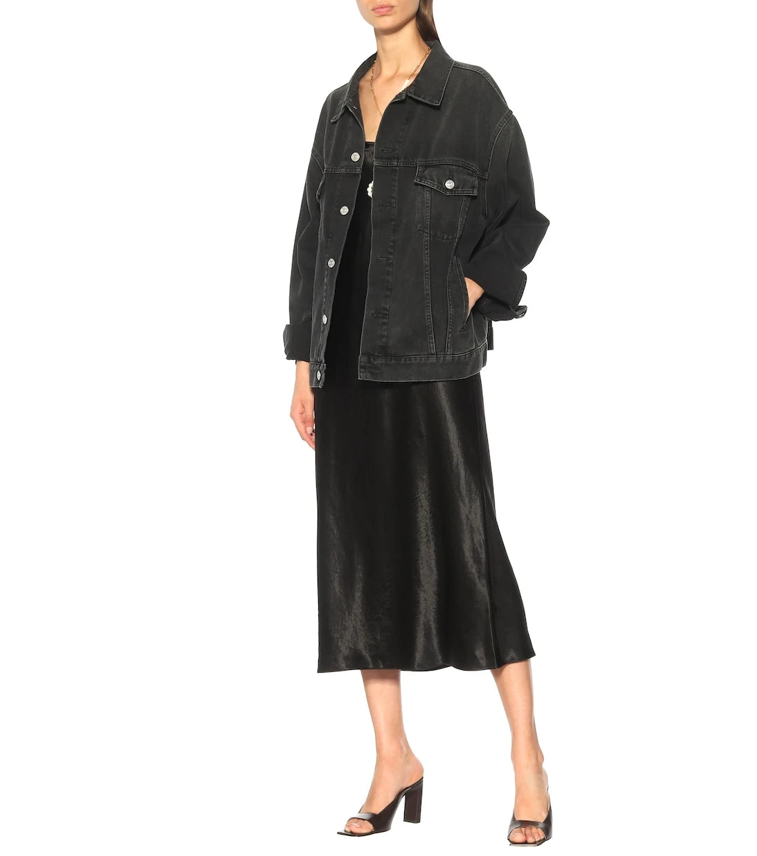 Vince - Satin slip dress