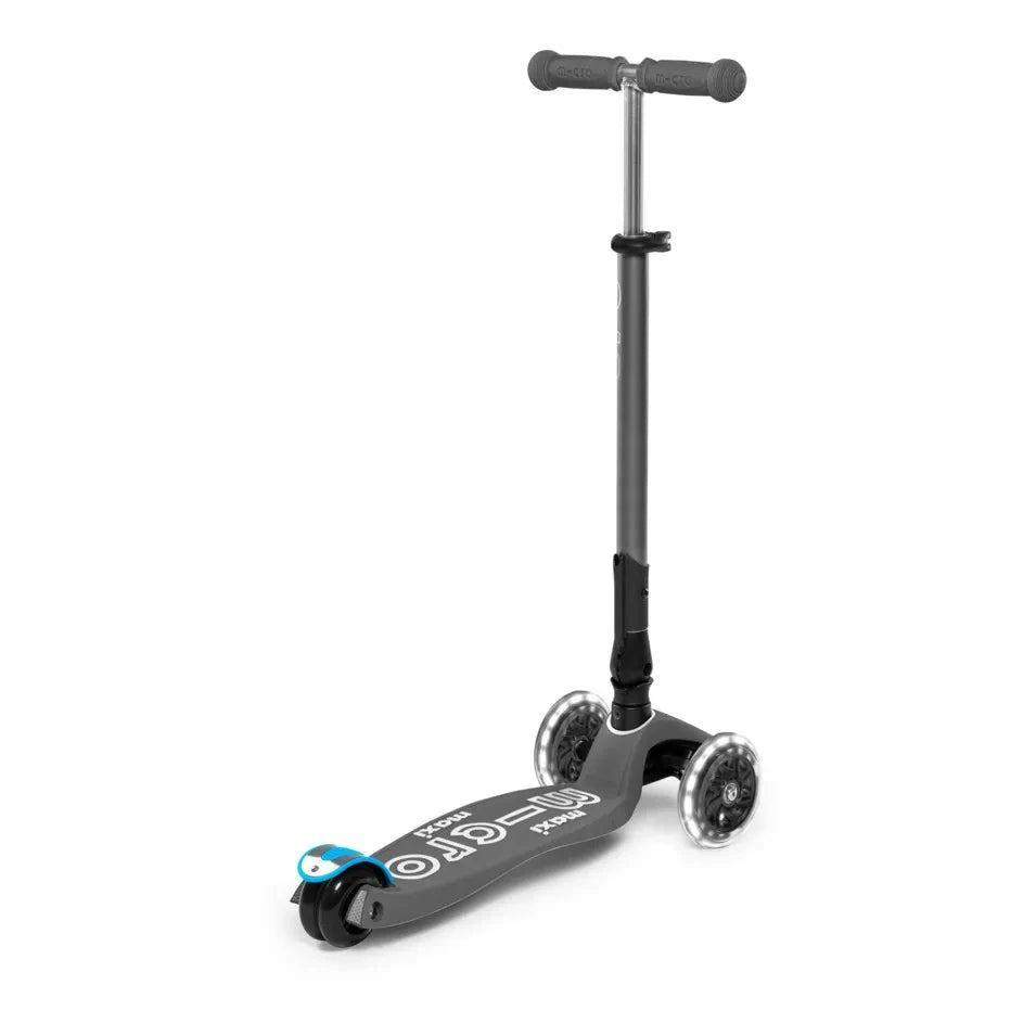 Micro - Maxi Foldable LED Scooter | Grey