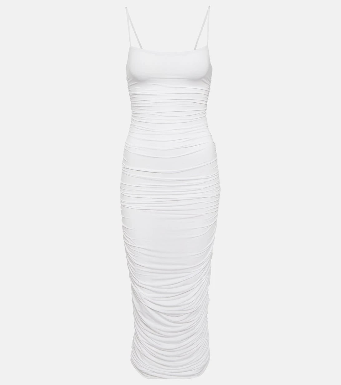 Wardrobe.NYC - فستان جيرسيه ضيق بكشكشة