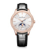 Jaeger-LeCoultre Rose Gold and Diamond Master Ultra Thin Moon Watch 36mm