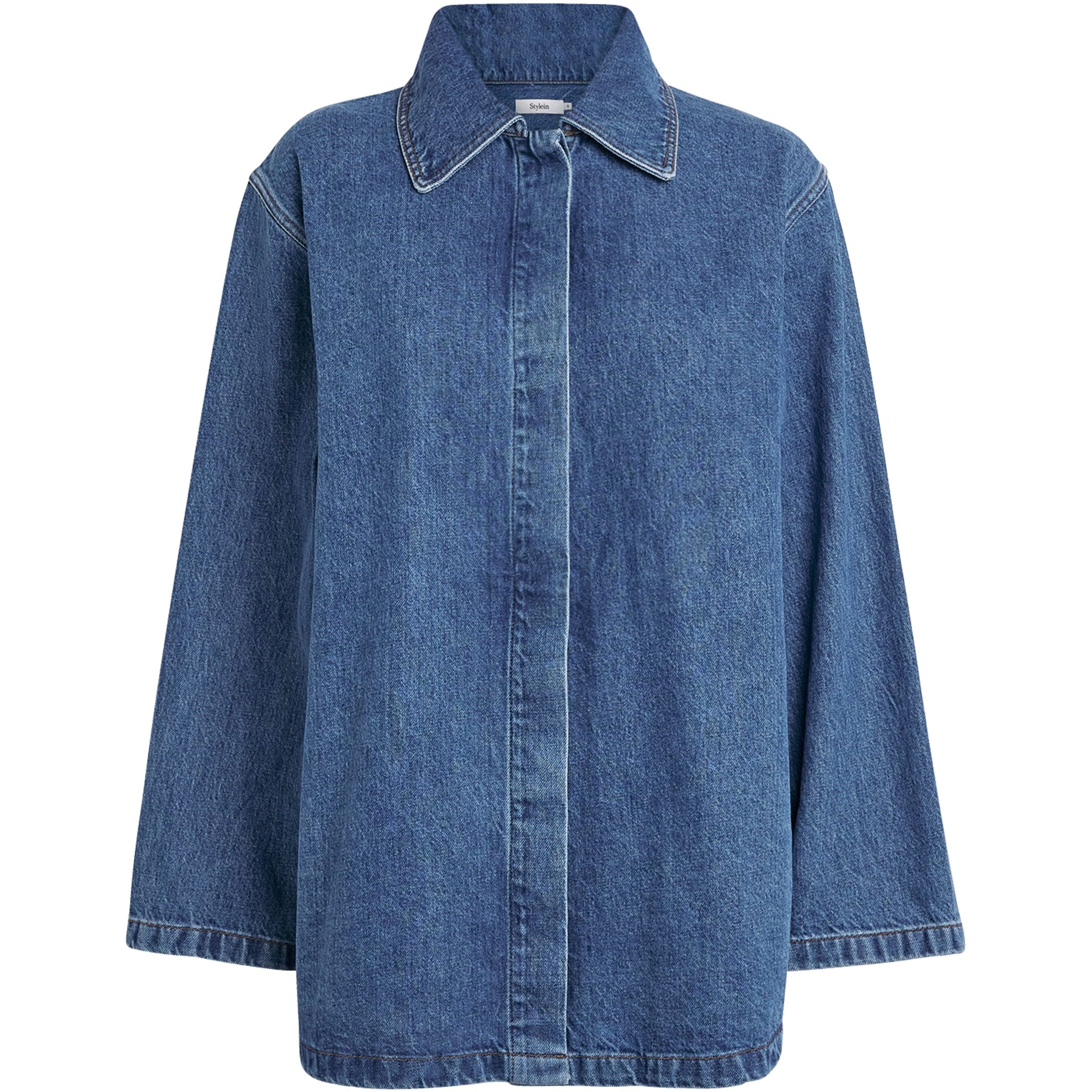 Oversized Karen Denim Jacket MID BLUE