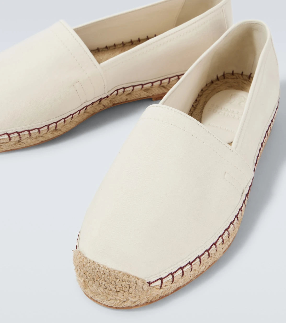Brunello Cucinelli - Leather espadrilles