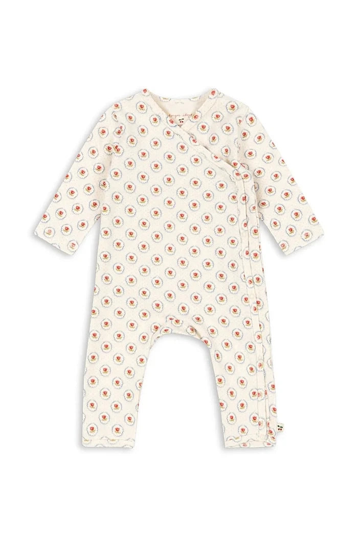 Бебешки ританки Konges Sløjd BASIC NEWBORN ONESIE GOTS