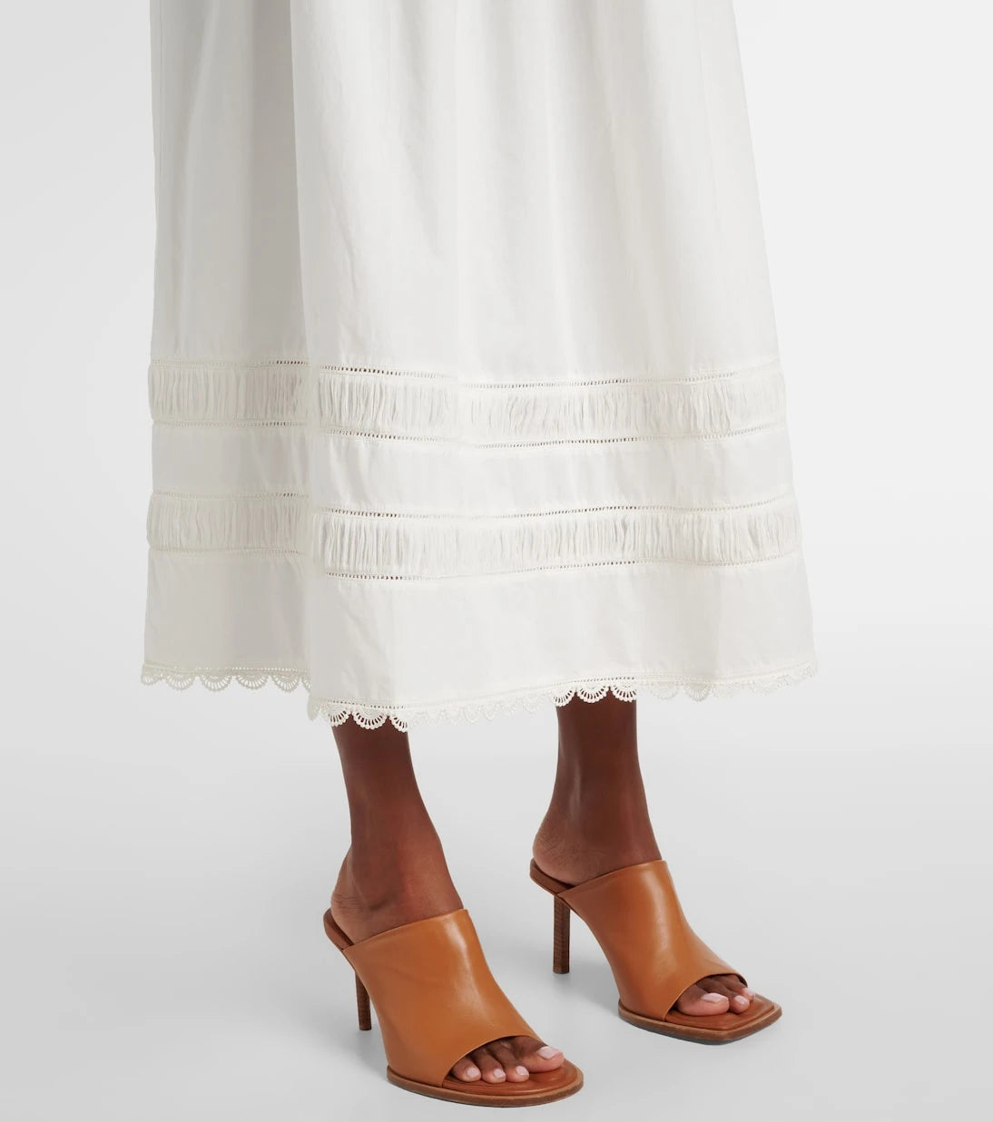 Ulla Johnson - Harlow cotton poplin maxi skirt