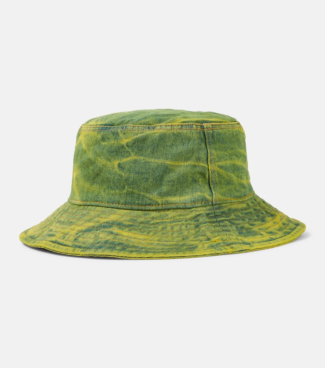 Acne Studios - Logo dyed denim bucket hat