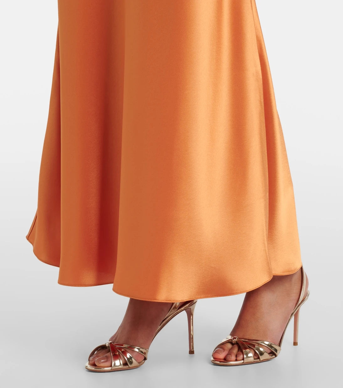 Galvan - Provence satin slip dress
